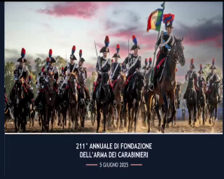 L’Arma dei carabinieri compie 211 anni
